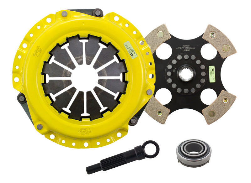 ACT 1993 Hyundai Elantra HD/Race Rigid 4 Pad Clutch Kit-Clutch Kits - Single-Grocery Getter Performance