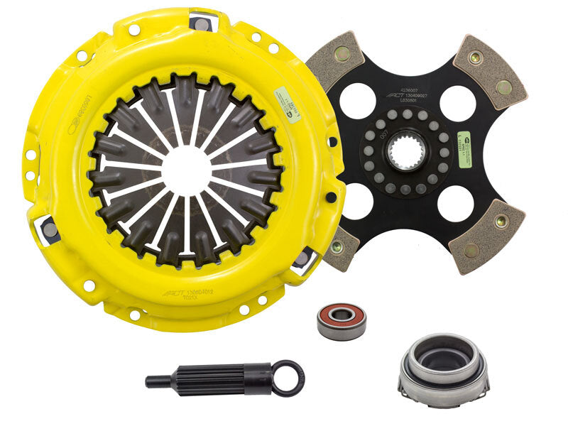 ACT 1995 Toyota Tacoma XT/Race Rigid 4 Pad Clutch Kit-Clutch Kits - Single-Grocery Getter Performance