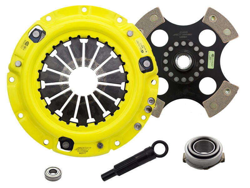 ACT 1996 Kia Sephia HD/Race Rigid 4 Pad Clutch Kit-Clutch Kits - Single-Grocery Getter Performance