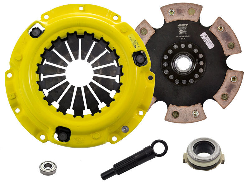 ACT 2001 Mazda Protege HD/Race Rigid 6 Pad Clutch Kit-Clutch Kits - Single-Grocery Getter Performance