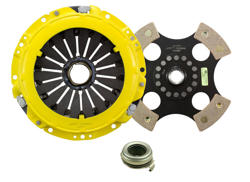 ACT 2003 Hyundai Tiburon HD/Race Rigid 4 Pad Clutch Kit-Clutch Kits - Single-Grocery Getter Performance