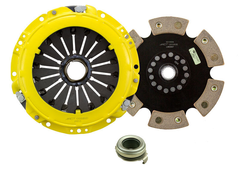ACT 2003 Hyundai Tiburon HD/Race Rigid 6 Pad Clutch Kit-Clutch Kits - Single-Grocery Getter Performance