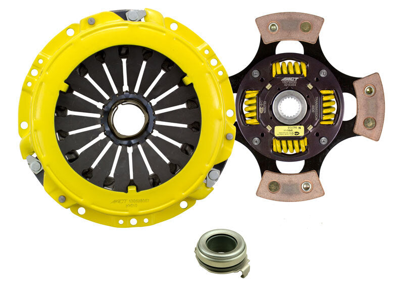 ACT 2003 Hyundai Tiburon HD/Race Sprung 4 Pad Clutch Kit-Clutch Kits - Single-Grocery Getter Performance
