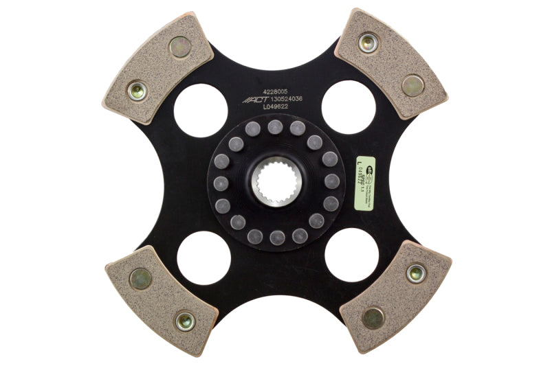 ACT 2005 Mazda 3 4 Pad Rigid Race Disc-Clutch Discs-Grocery Getter Performance