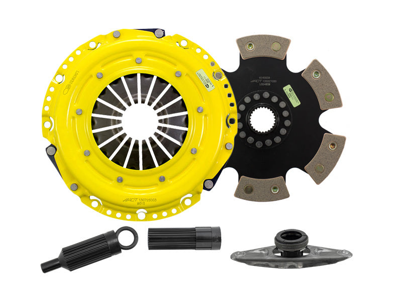 ACT 2007 BMW 135/335/535/435/Z4 HD/Race Rigid 6 Pad Clutch Kit-Clutch Kits - Single-Grocery Getter Performance