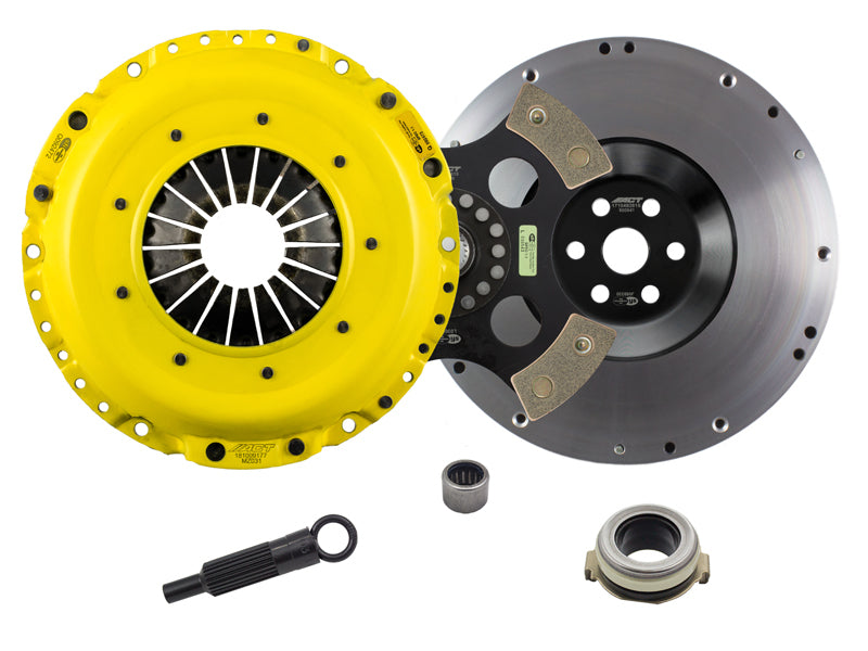 ACT 2007 Mazda 3 HD/Race Rigid 4 Pad Clutch Kit-Clutch Kits - Single-Grocery Getter Performance