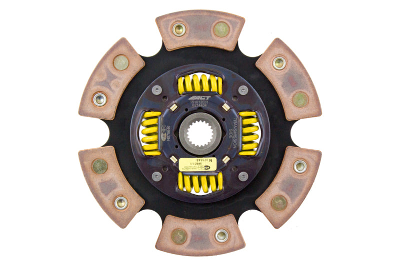 ACT 2009 Honda Civic 6 Pad Sprung Race Disc-Clutch Discs-Grocery Getter Performance