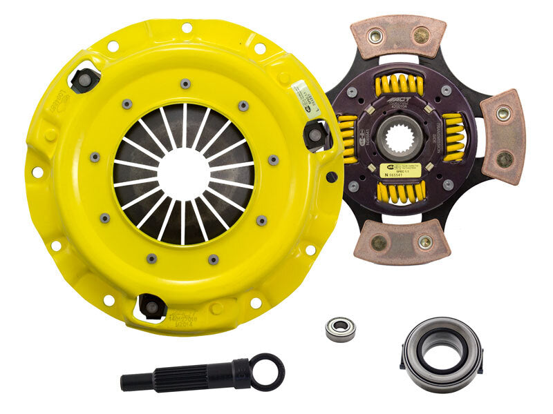 ACT 2011 Mazda 2 HD/Race Sprung 4 Pad Clutch Kit-Clutch Kits - Single-Grocery Getter Performance
