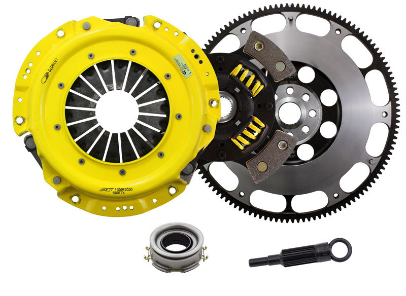 ACT 2013 Scion FR-S XT/Race Sprung 4 Pad Clutch Kit-Clutch Kits - Single-Grocery Getter Performance