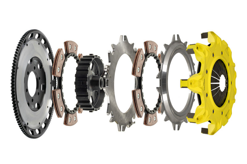 ACT 85-92 Mazda RX-7 FC Push Type Mod-Twin 225 XT Rigid Race Clutch Kit-Clutch Kits - Multi-Grocery Getter Performance