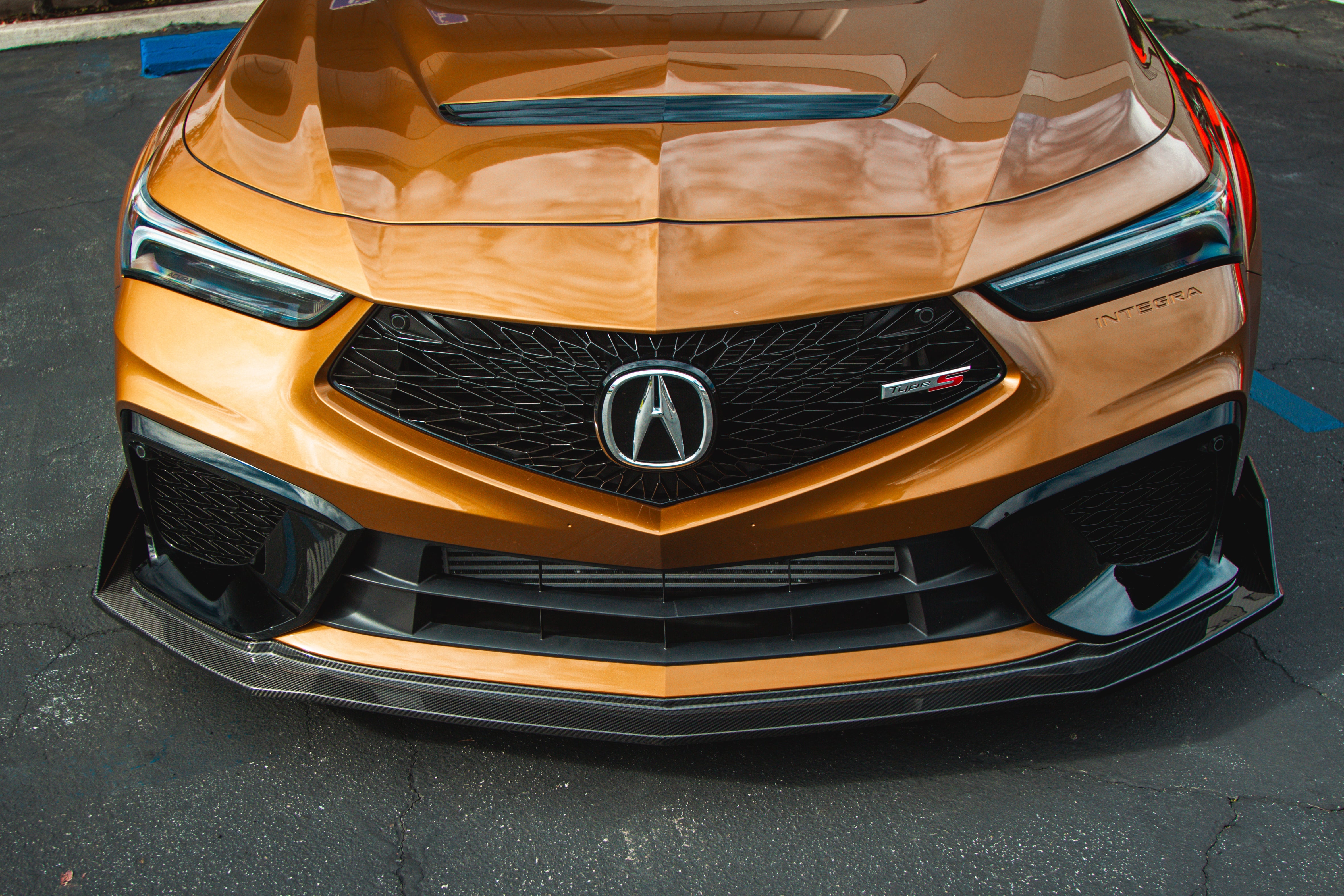 Acura DE5 Integra Type S Carbon Fiber Front Airdam/ Lip 2024 - Current-Front Air Dam-Grocery Getter Performance
