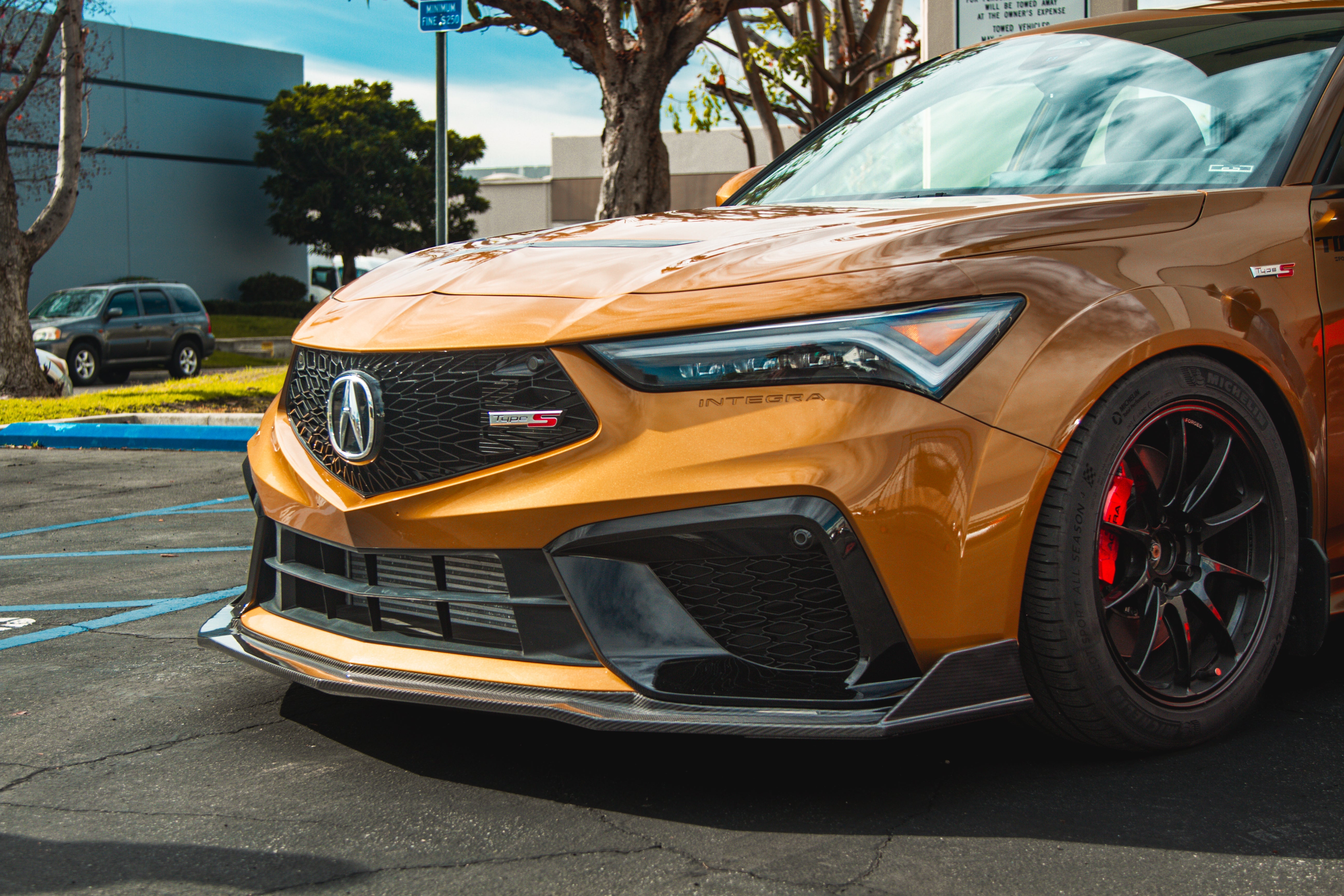 Acura DE5 Integra Type S Carbon Fiber Front Airdam/ Lip 2024 - Current-Front Air Dam-Grocery Getter Performance