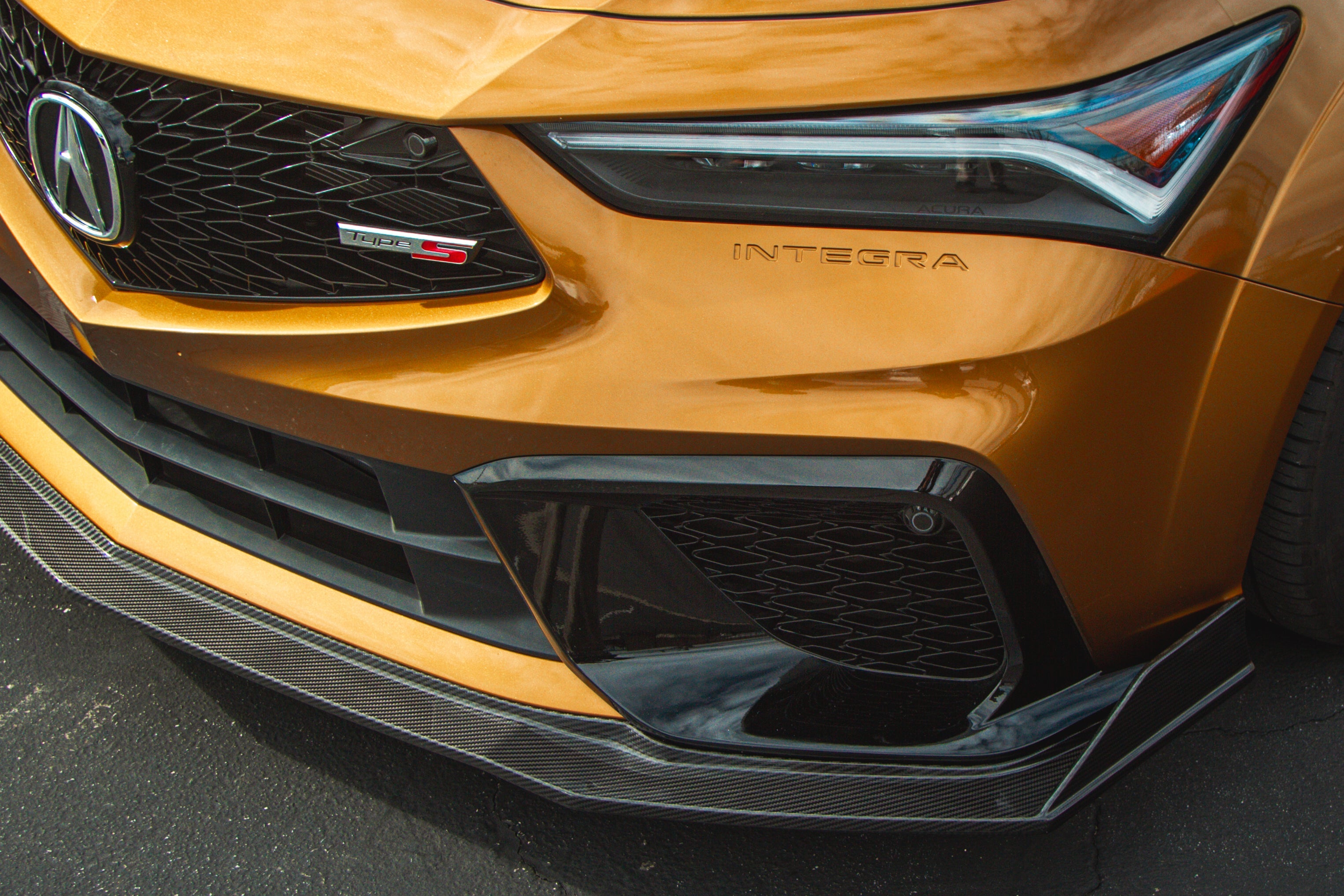 Acura DE5 Integra Type S Carbon Fiber Front Airdam/ Lip 2024 - Current-Front Air Dam-Grocery Getter Performance