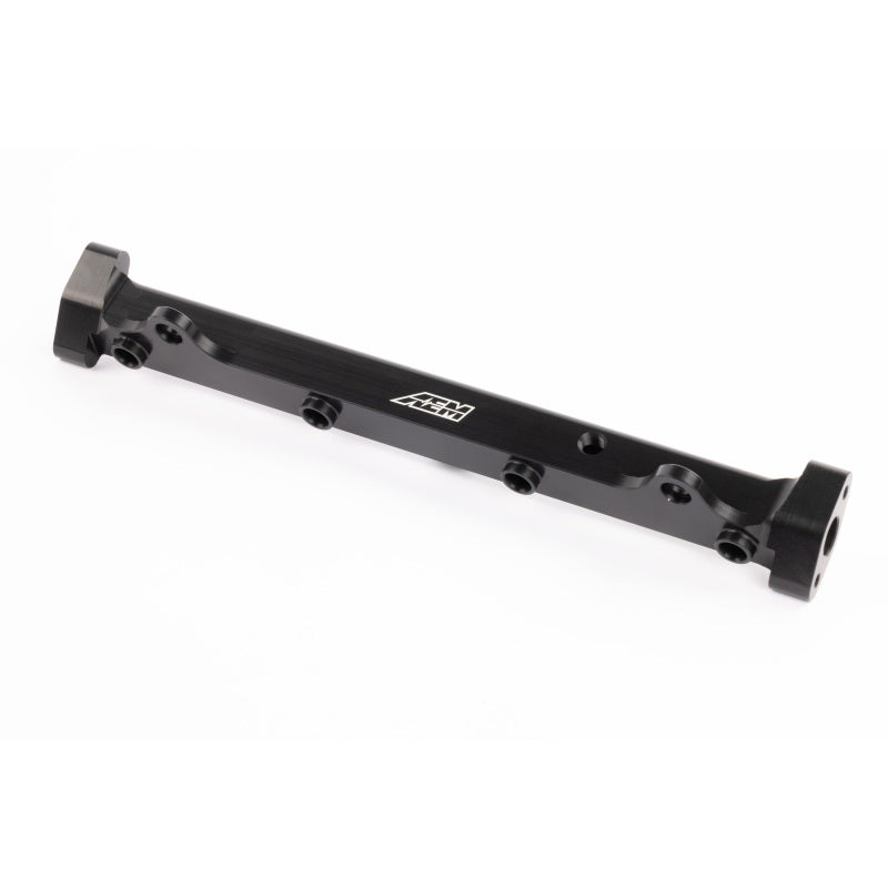 AEM 03-06 Evo 8 & 9 Black Fuel Rail-Fuel Rails-Grocery Getter Performance
