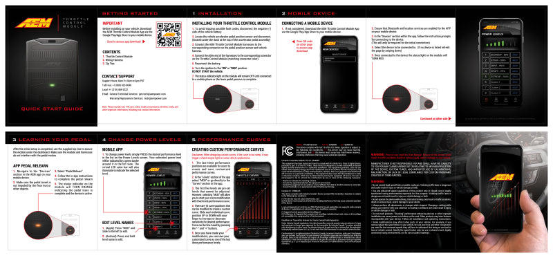 AEM 05-21 Toyota and Subaru Throttle Control Module-Throttle Controllers-Grocery Getter Performance