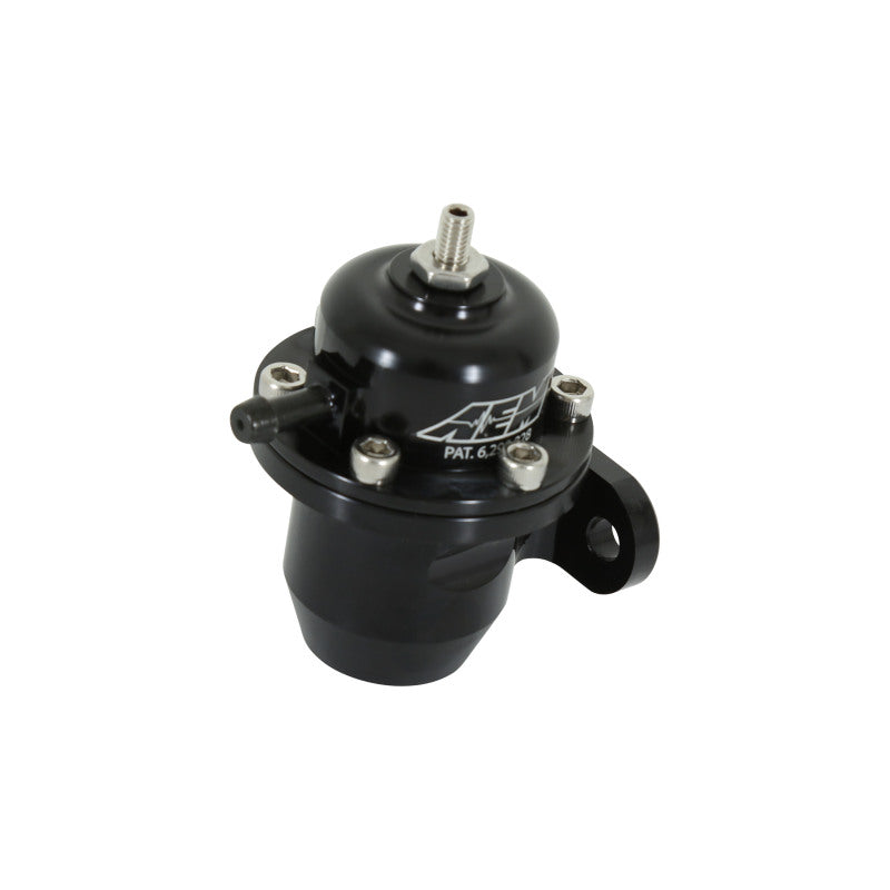 AEM 86-93 Acura / 95-98 TL / 88-91 Civic/CRX / 92-01 Prelude Black Adjustable Fuel Pressure Regulato-Fuel Pressure Regulators-Grocery Getter Performance