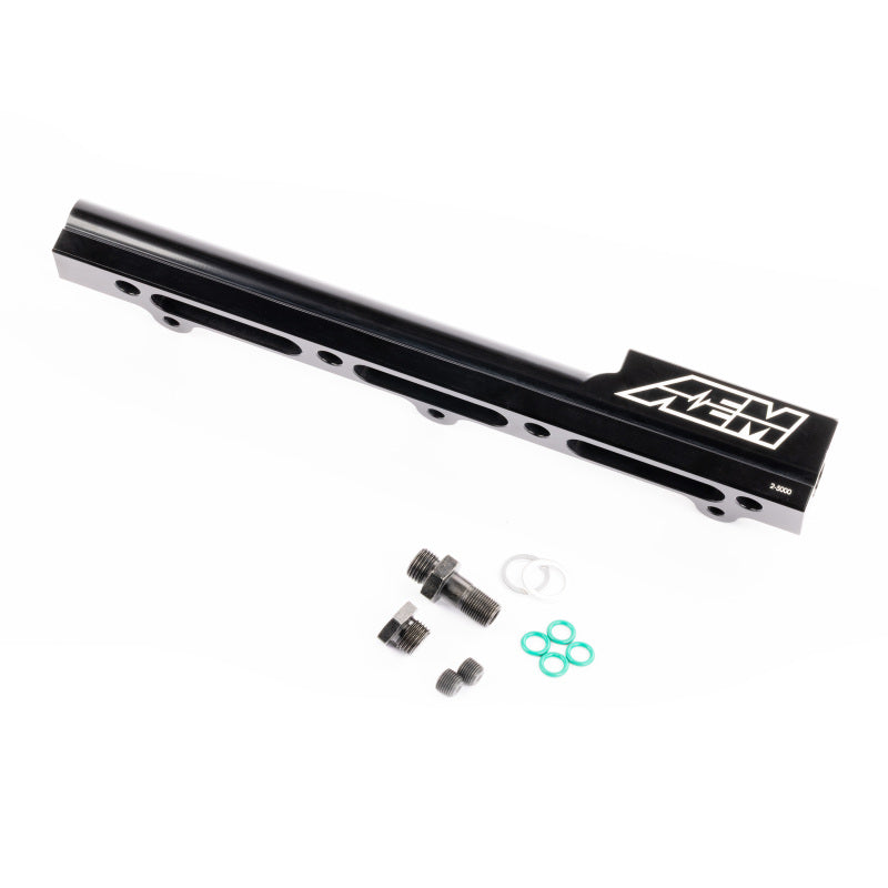 AEM 94-01 Integra Black Fuel Rail-Fuel Rails-Grocery Getter Performance