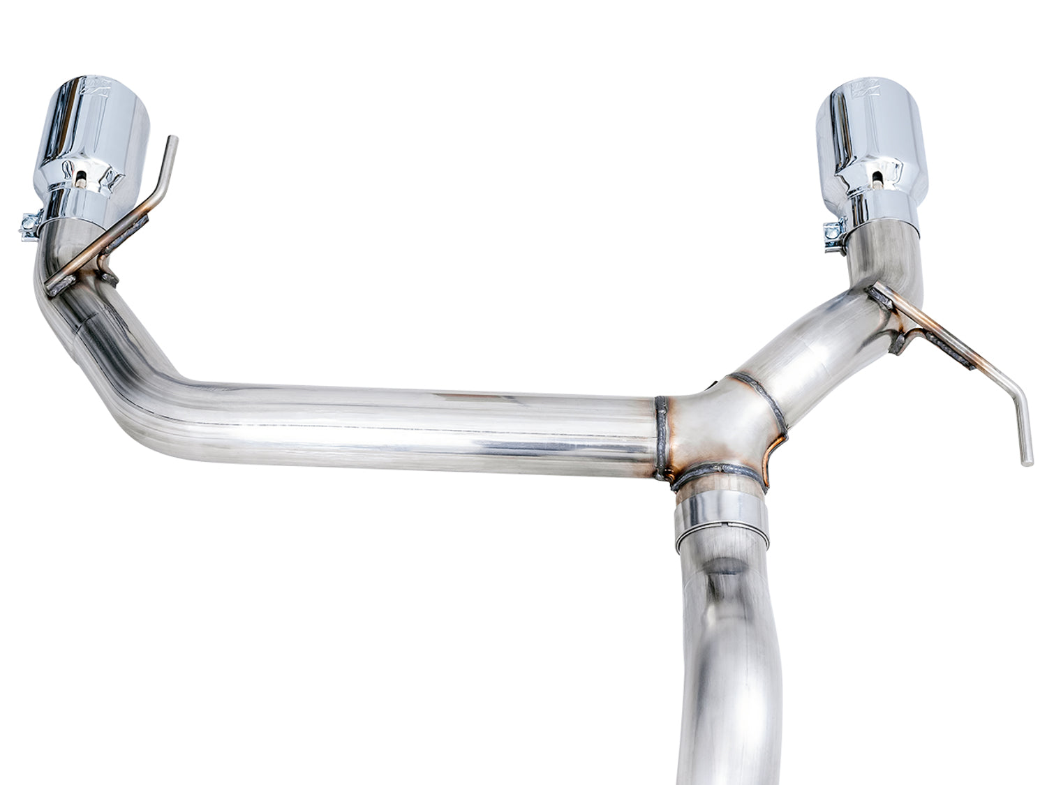 AWE 0FG Catback Exhaust for Ford Bronco with BashGuard™ - Dual 4.5" Chrome Silver Tips