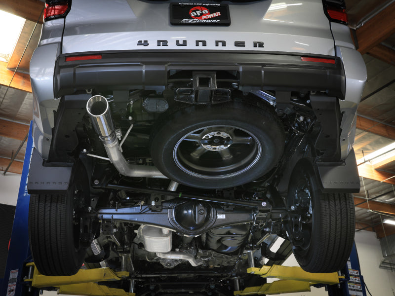 aFe 2025 Toyota 4-Runner 2.5in to 3in SS-304 Cat-Back Exhaust w/ Polished Tip-Catback-Grocery Getter Performance