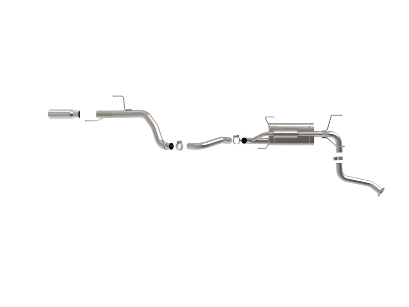 aFe 2025 Toyota 4-Runner 2.5in to 3in SS-304 Cat-Back Exhaust w/ Polished Tip-Catback-Grocery Getter Performance