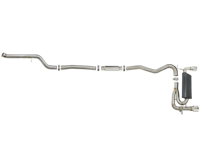 aFe MACH Force-Xp 3in 304 SS Cat-Back Exhaust w/Polished Tips 12-15 BMW 335i (F30) L6 3.0L (t) N55 - Grocery Getter Performance