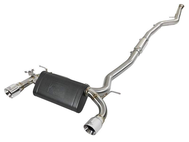 aFe MACH Force-Xp 3in 304 SS Cat-Back Exhaust w/Polished Tips 12-15 BMW 335i (F30) L6 3.0L (t) N55 - Grocery Getter Performance