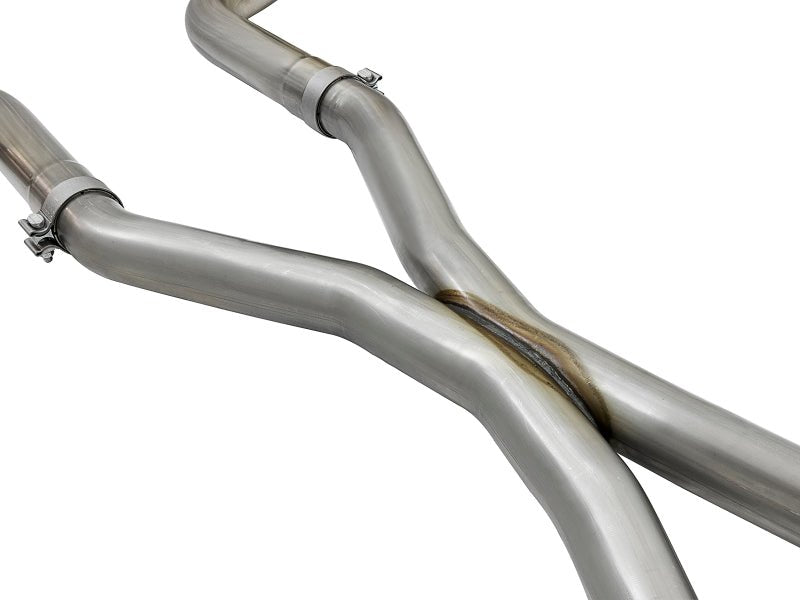 aFe MACHForce XP 12-17 Jeep Grand Cherokee WK2 SRT8 V8-6.4L 304SS Cat-Back Exhaust System - Grocery Getter Performance