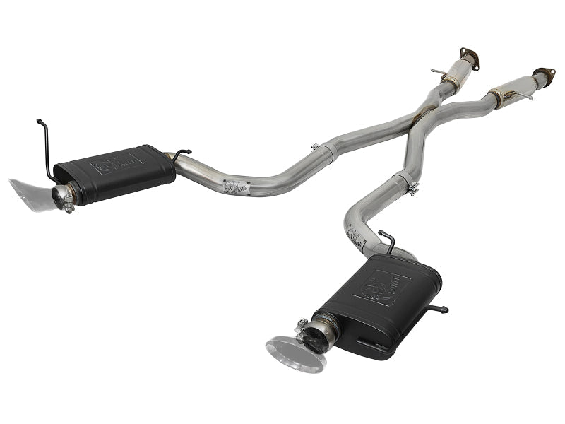 aFe MACHForce XP 12-17 Jeep Grand Cherokee WK2 SRT8 V8-6.4L 304SS Cat-Back Exhaust System - Grocery Getter Performance