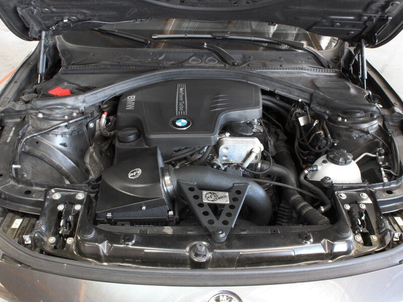 aFe MagnumFORCE Air Intake System Cover 12-15 BMW 328i (F30) L4 3.0L (t) N20 - Grocery Getter Performance