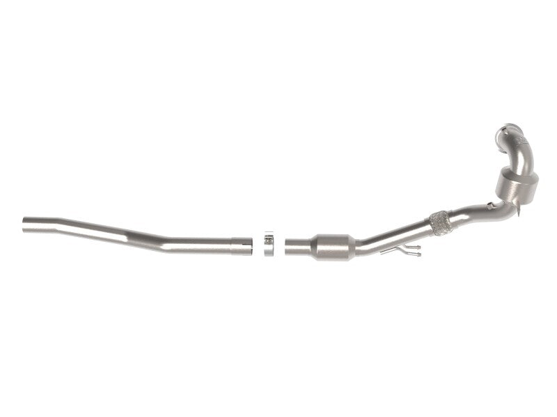 aFe POWER Direct Fit 409 Stainless Steel Catalytic Converter Volkswagen Golf R 15-19 L4-2.0L (t)-Catalytic Converter Direct Fit-Grocery Getter Performance