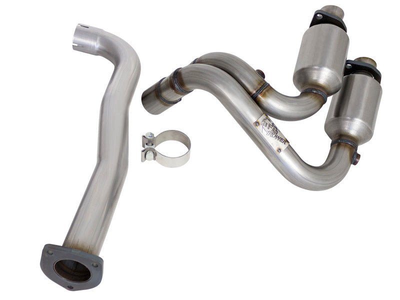 aFe Power Direct Fit Catalytic Converter Replacements Front 00-03 Jeep Wrangler (TJ) I6-4.0L - Grocery Getter Performance