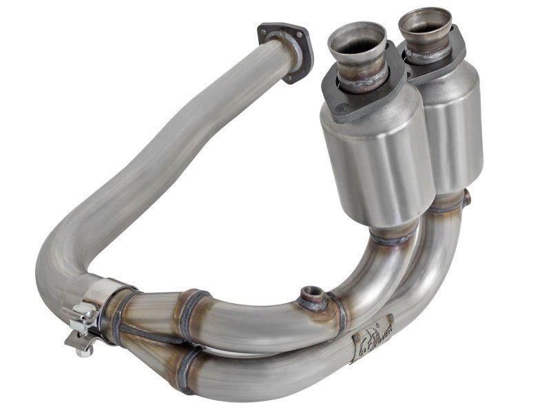 aFe Power Direct Fit Catalytic Converter Replacements Front 00-03 Jeep Wrangler (TJ) I6-4.0L - Grocery Getter Performance