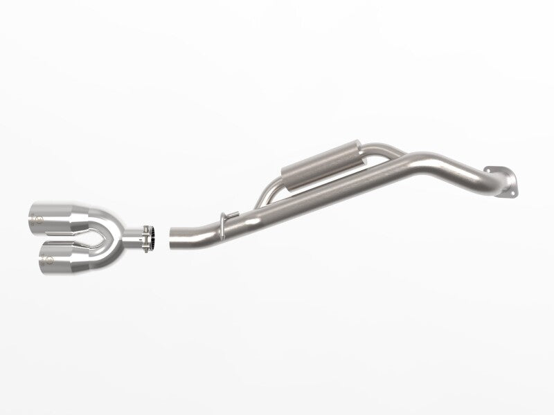 aFe Takeda 2-1/2in 304 Stainless Steel Axle-Back Exhaust w/ Polished Tip Hyundai Kona 24-26 L4-1.6L-Axle Back-Grocery Getter Performance