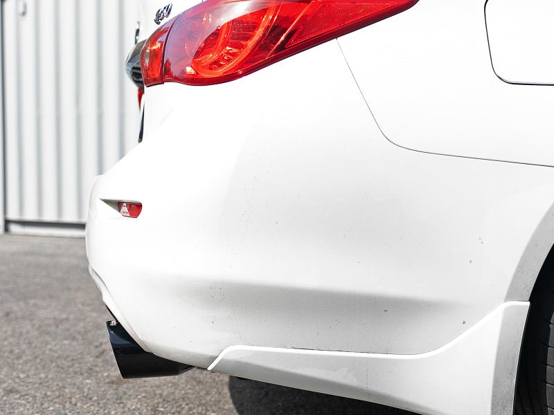 aFe Takeda 2.5in 304 SS Axle-Back Exhaust w/ Black Tips 16-18 Infiniti Q50 V6-3.0L (tt) - Grocery Getter Performance