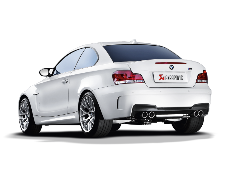 Akrapovic 11-12 BMW 1 Series M Coupe (E82) Slip-On Line (Titanium) (Req. Tips)-Muffler-Grocery Getter Performance