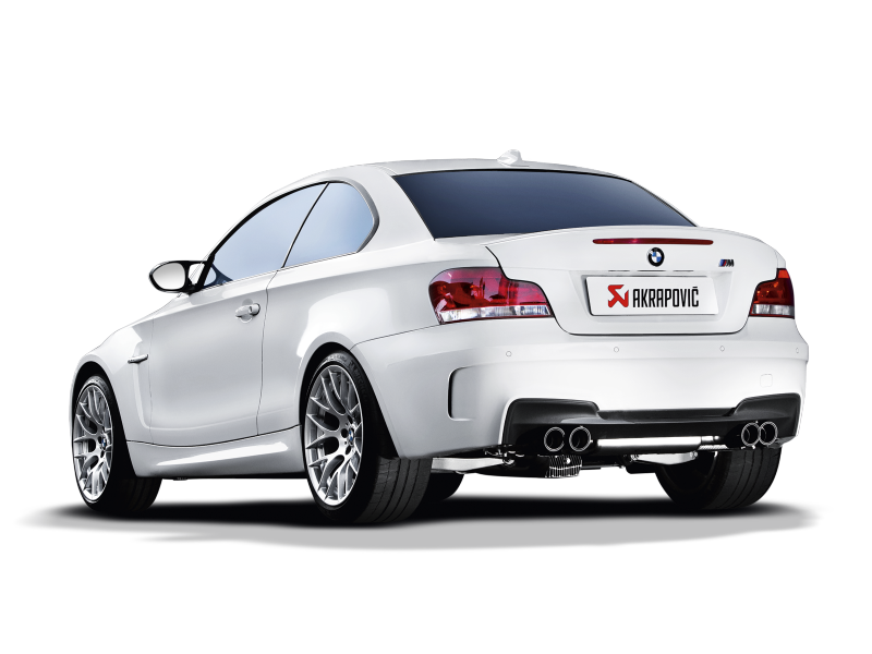 Akrapovic 11-12 BMW 1 Series M Coupe (E82) Slip-On Line (Titanium) (Req. Tips)-Muffler-Grocery Getter Performance