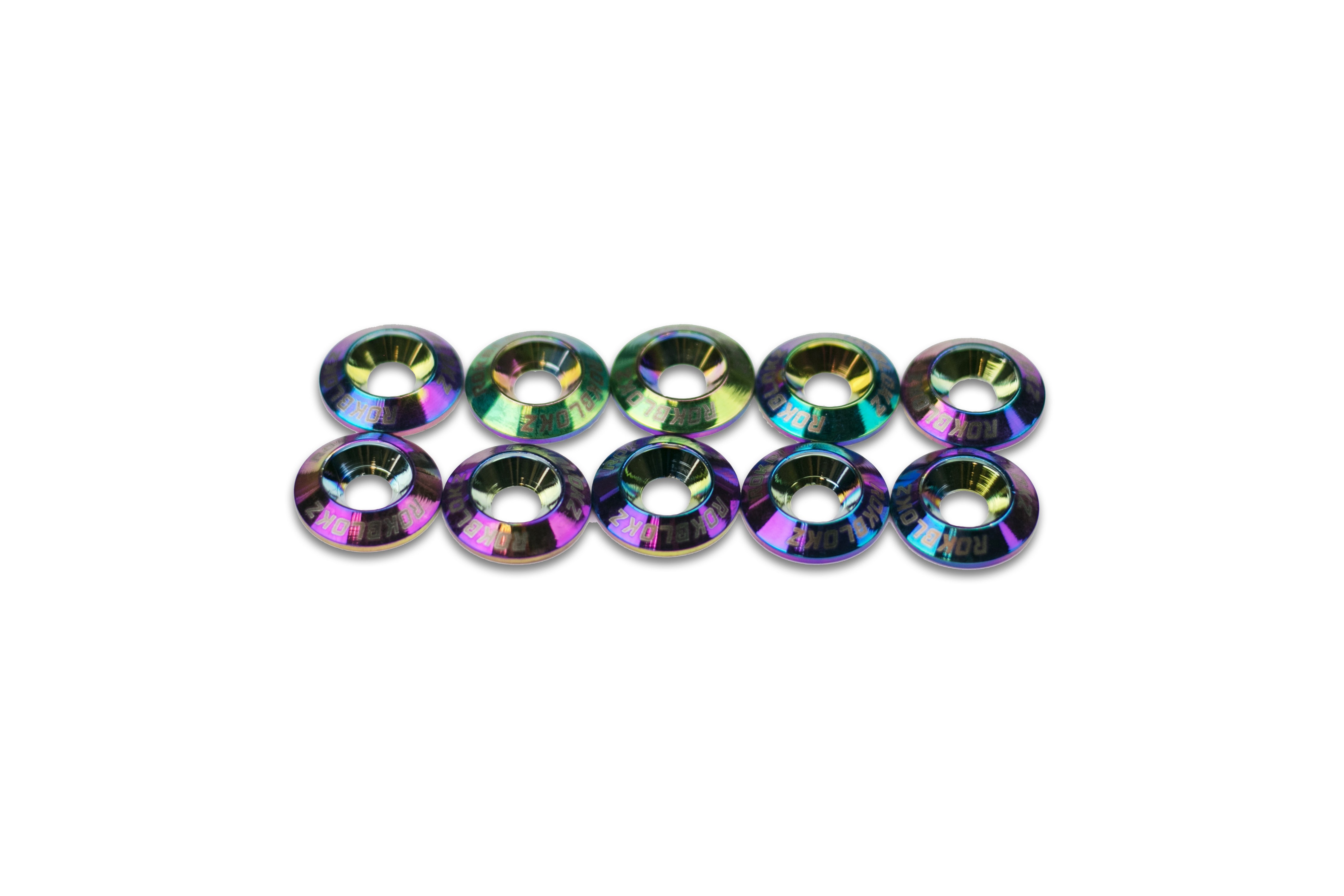 Anodized Aluminum Dress Washer Kit