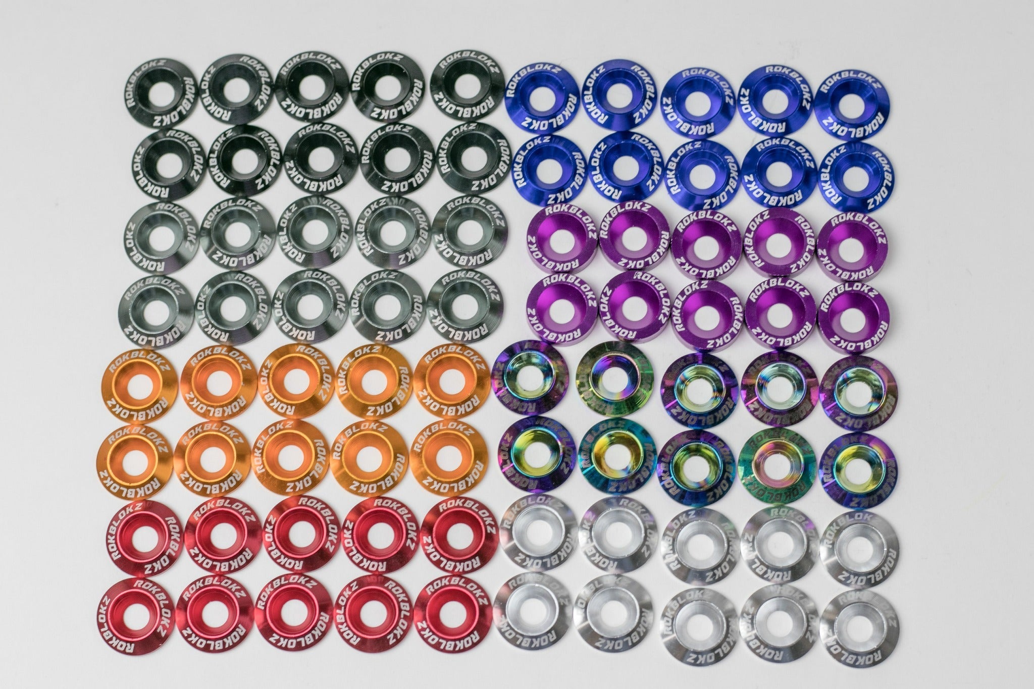 Anodized Aluminum Washer Kits for RZR XP 1000