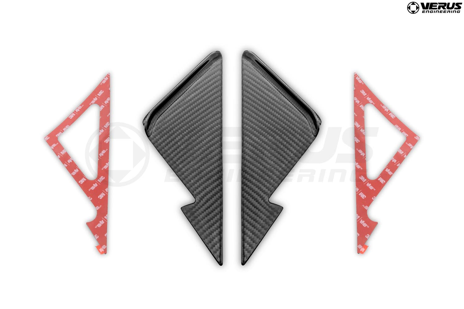 Anti-Buffeting Wind Deflectors - G87 BMW M2