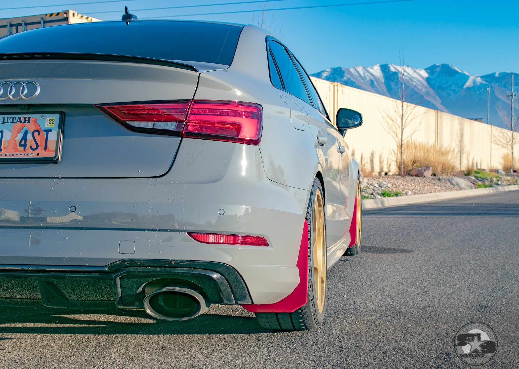 Audi A3/S3/RS3 Sedan 2013-2020 Splash Guards & Rally Mud Flaps