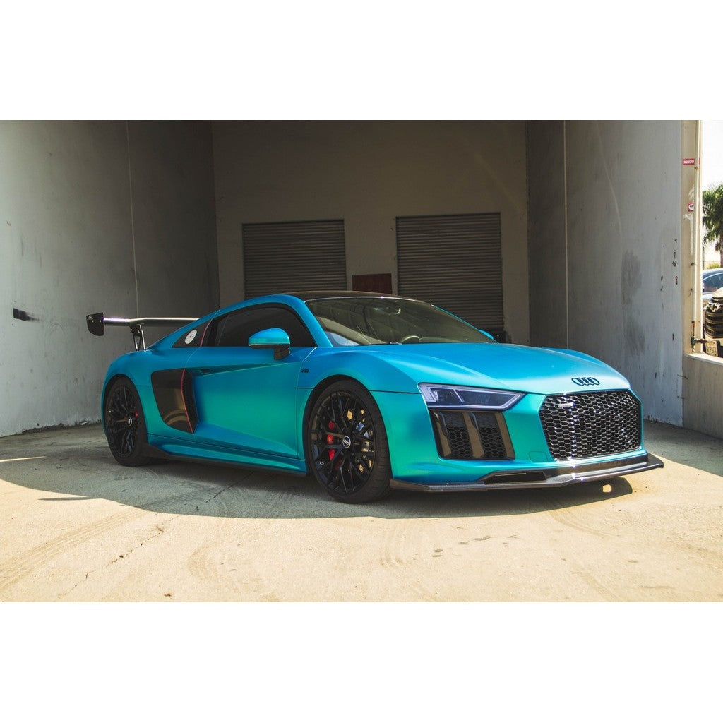 Audi R8 Carbon Fiber Side Rocker Extensions/ Side Skirt 2016-2018-Side Rocker Extensions-Grocery Getter Performance