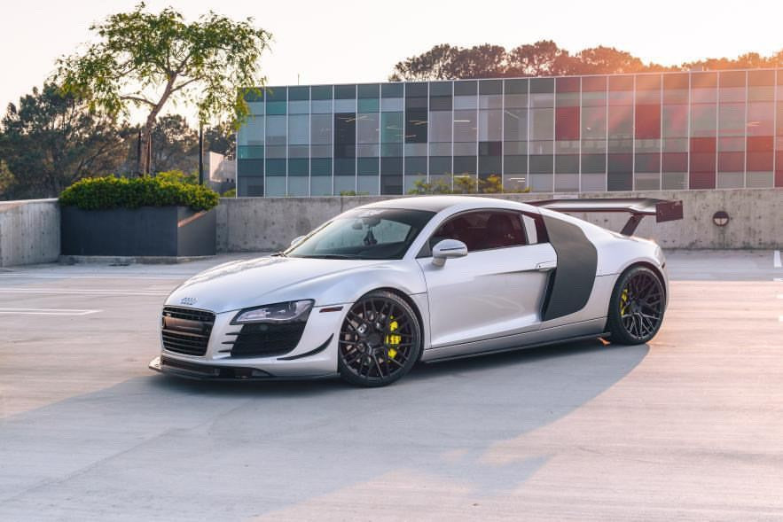 Audi R8 GTC500 Carbon Fiber Adjustable Wing 2006-2014-GTC-500 Wing-Grocery Getter Performance