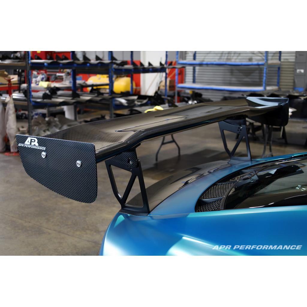 Audi R8 GTC500 Carbon Fiber Adjustable Wing and Trunk Panel Replacement 2016-2022-GTC-500 Wing-Grocery Getter Performance