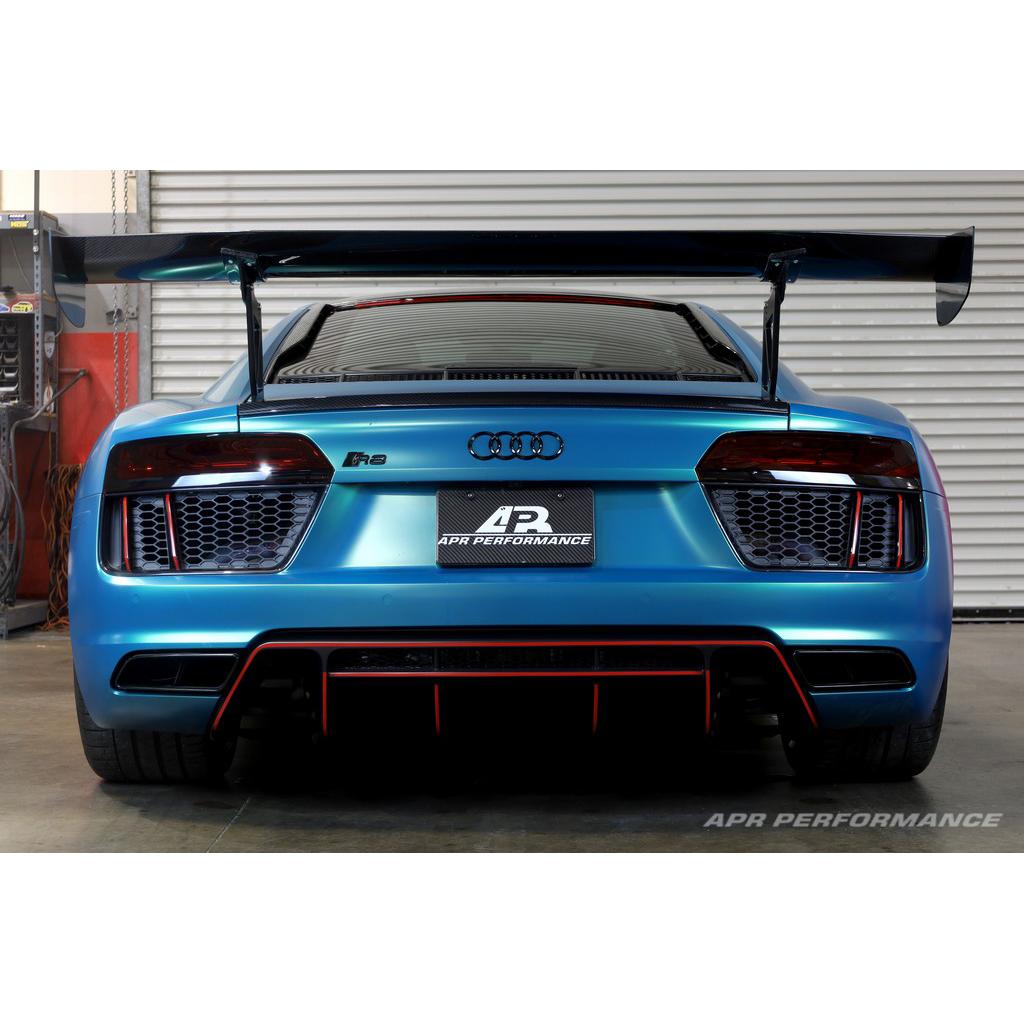 Audi R8 GTC500 Carbon Fiber Adjustable Wing and Trunk Panel Replacement 2016-2022-GTC-500 Wing-Grocery Getter Performance