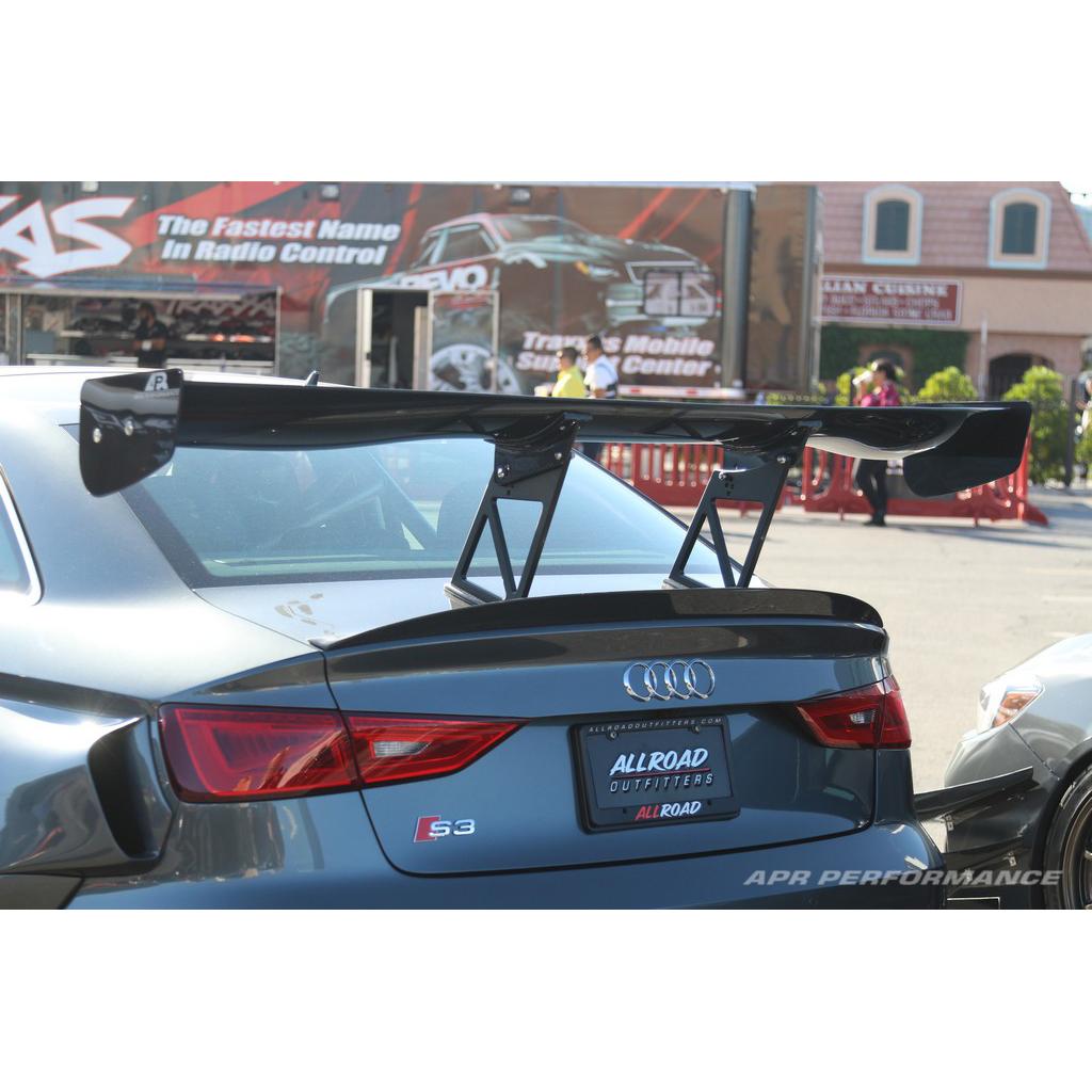 Audi S3 GTC300 67" Carbon Fiber Adjustable Wing 2013-2016-GTC-300 Wing-Grocery Getter Performance