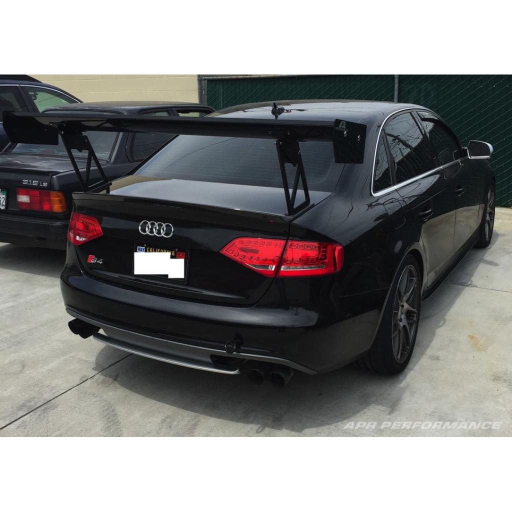Audi S4 GT250 Carbon Fiber Adjustable Wing 67" 2009-2012-GT-250 Wing-Grocery Getter Performance