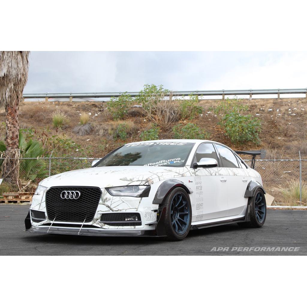 Audi S4 GTC300 67" Carbon Fiber Adjustable Wing 2009-2012-GTC-300 Wing-Grocery Getter Performance
