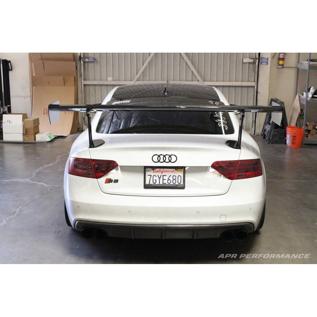 Audi S5 GT250 Carbon Fiber Adjustable Wing 67" 2009-2012-GT-250 Wing-Grocery Getter Performance