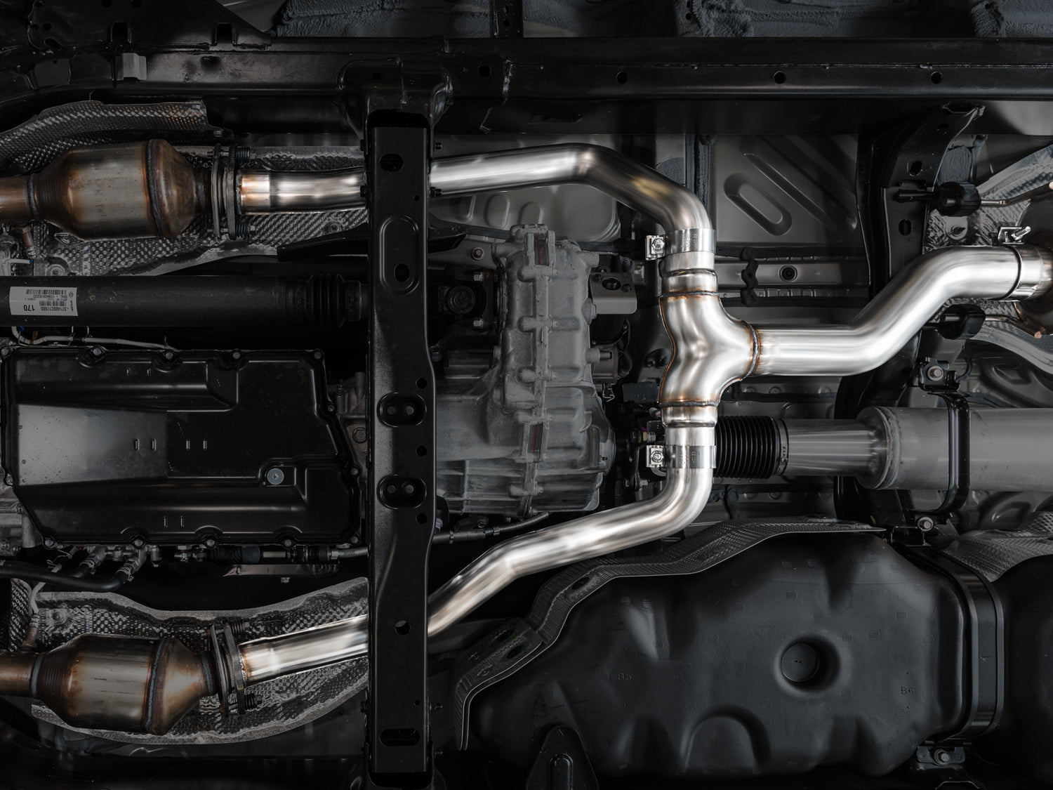 AWE 0FG Exhaust for 3rd Gen Toyota Tundra - BashGuard™ Only