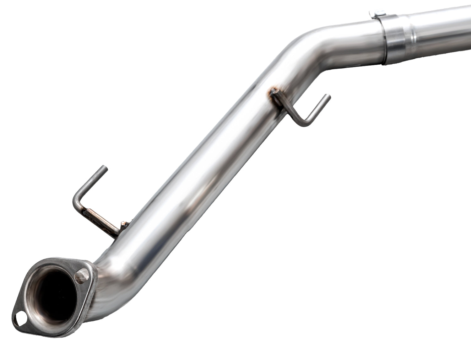 AWE 0FG Exhaust for 4th Gen Toyota Tacoma - Dual Chrome Silver Tips